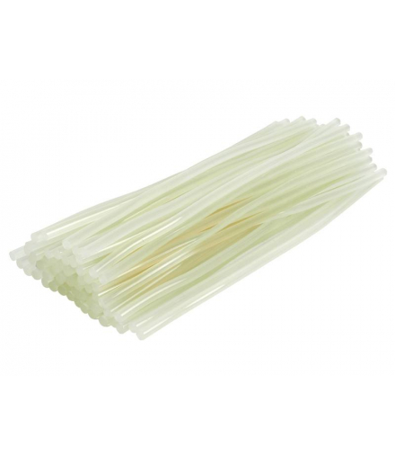 Klej LTC 7*300mm, transparentny/biały, 1kg. Sztyft do pistoletu LTC LXKL109