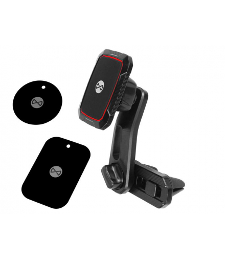 Forever uchwyt samochodowy do kratki magnetyczny, czarny. LAMEX LXMH250