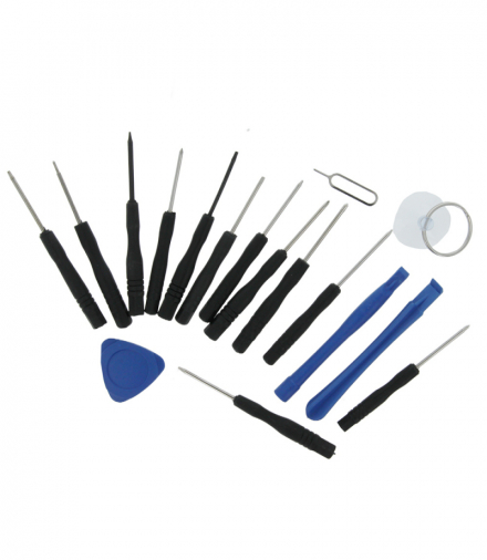 Zestaw 17 narzędzi do otwierania telefonów / tabletów / laptopów / iPhone TFO OEM0002406