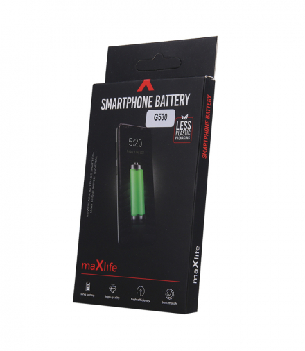 Bateria Maxlife do Samsung Galaxy Grand Prime G530 / J3 2016 / J5 J500 / EB-BG530BBE 2600mAh Maxlife OEM000005