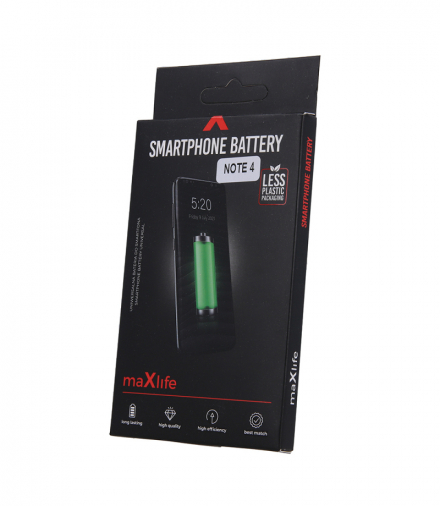 Bateria Maxlife do Samsung Galaxy Note 4 N910 EB-BN910BBE 3200mAh Maxlife OEM000006