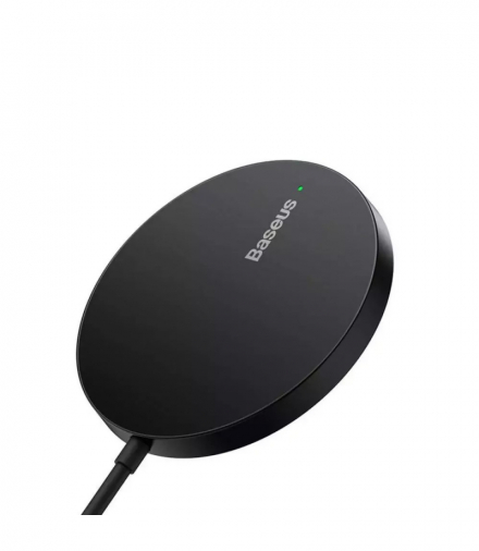 Baseus ładowarka indukcyjna Simple Mini 3 15W czarna magnetyczna TFO BRA012816