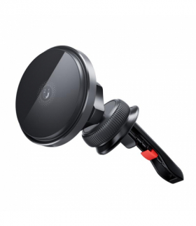 XO uchwyt samochodowy CX015 magnetyczny z ładowaniem indukcyjnym czarny 15W TFO GSM177821