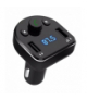 XO transmiter FM BCC01 Bluetooth MP3 ładowarka samochodowa 15W czarna TFO GSM096841