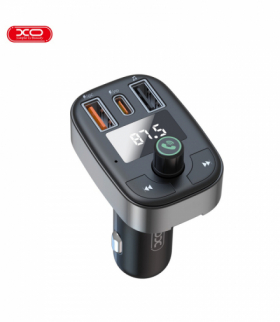 XO transmiter FM BCC06 Bluetooth MP3 ładowarka samochodowa 50W czarna TFO GSM168526