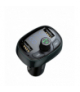 Baseus transmiter FM T Shaped S-09 Bluetooth MP3 ładowarka samochodowa czarna TFO BRA012866