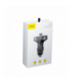 Baseus transmiter FM T Shaped S-09 Bluetooth MP3 ładowarka samochodowa czarna TFO BRA012866