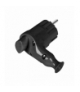 Wtyczka kątowa Uni-Schuko z wypychaczem 16A/250V, czarna Orno TP-05/CZARNY
