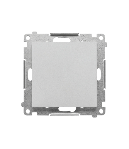 Łącznik elektroniczny, aluminium mat, 16A Simon55 TEW1.01/143