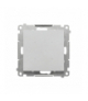 Łącznik elektroniczny, aluminium mat, 16A Simon55 TEW1.01/143