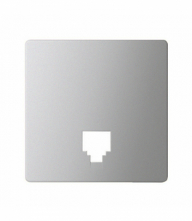 Pokrywa gniazda telefonicznego, aluminium Simon 82 82062-93