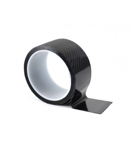 TAŚMA OCHRONNA NA PRÓG SAMOCHODU 5D CARBON BLACK TAPE 3mx5cm AM02597