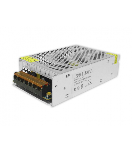 Zasilacz LED modułowy LEXTON, 12V/60W. LEXTON LXG64