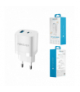 Forever ładowarka sieciowa GaN PD QC TC-05 1x USB-C + 1x USB 33W biała TFO GSM115405