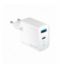 Forever ładowarka sieciowa GaN PD QC TC-06-45AC 1x USB-C 1x USB 45W biała TFO GSM171396