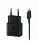 Samsung ładowarka sieciowa GaN Super Fast Charger EP-T2510XBEGEU USB C 3A 25W z kablem czarna TFO AKGAOLADSAM00061