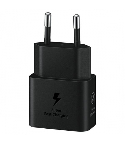 Samsung ładowarka Sieciowa GaN Super Fast Charger EP-T2510NBEGEU USB C 3A 25W czarna TFO AKGAOLADSAM00063