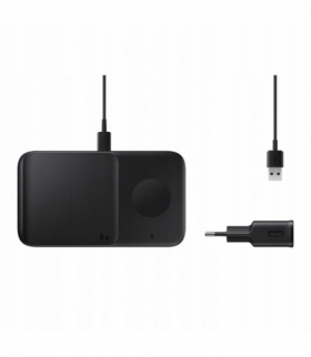 Samsung ładowarka indukcyjna Duo EP-P4300 9W czarna TFO AKGAOLADSAM00034