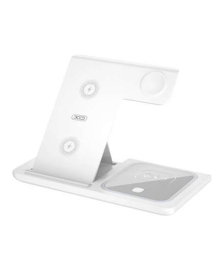 XO ładowarka indukcyjna WX023 15W biała 3w 1 TFO GSM303562