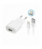 Forever ładowarka sieciowa TC-01 1x USB 2A biała + kabel Lightning TFO GSM032679