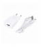 Maxlife ładowarka sieciowa MXTC-01 1x USB 1A biała + kabel microUSB TFO OEM001540