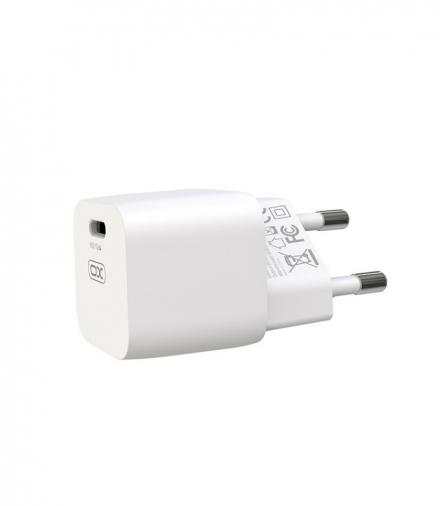 XO ładowarka sieciowa CE01B PD 20W 1x USB-C biała TFO GSM111782