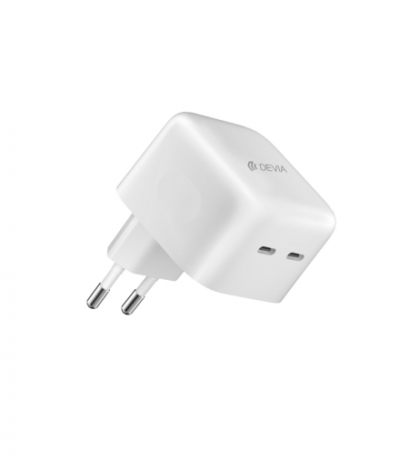 Devia ładowarka sieciowa Extreme PD 35W 2x USB-C biała TFO BRA012123