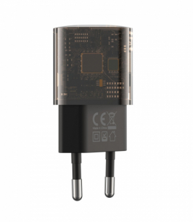 XO Clear ładowarka sieciowa CE05 PD 30W QC 3.0 18W 1x USB 1x USB-C dymiona TFO GSM167337