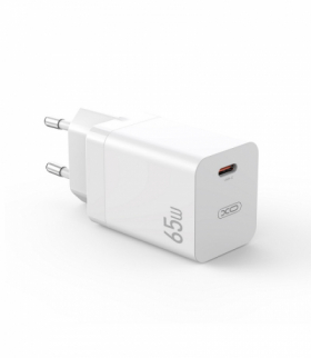 XO ładowarka sieciowa CE10 PD 65W 1x USB-C biała TFO GSM170640