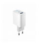 Forever ładowarka sieciowa PD QC TC-06-20AC 1x USB-C 1x USB 20W biała TFO GSM171394