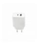 Maxlife ładowarka sieciowa PD QC MXTC-06 1x USB-C 1x USB 30W biała TFO OEM0101203