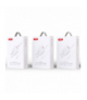 XO ładowarka sieciowa CE12 PD QC 3.0 20W 1x USB 1x USB-C biała + kabel USB-C - Lightning TFO GSM172932