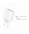 XO ładowarka sieciowa CE02C 2x USB 2,1A biała + kabel microUSB TFO GSM175061