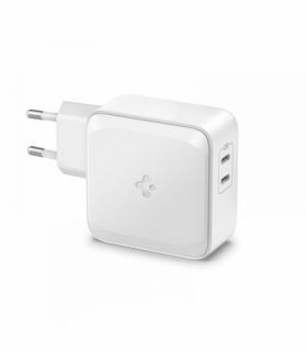 Spigen ładowarka sieciowa PE2007EU PowerArc 2-Port Network Charger PD60W / QC3.0 biała TFO BRA013224
