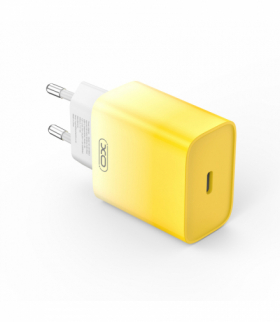 XO ładowarka sieciowa CE18 PD 30W 1x USB-C żółto-biała TFO GSM176789