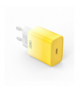 XO ładowarka sieciowa CE18 PD 30W 1x USB-C żółto-biała + kabel USB-C - USB-C TFO GSM176795