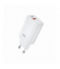 XO ładowarka sieciowa CE17 PD 65W 1x USB-C 1x USB biała TFO GSM176798