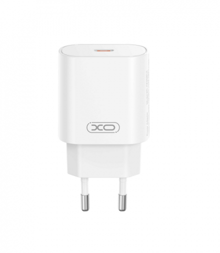 XO ładowarka sieciowa CE25 PD 25W 1x USB-C biała TFO GSM178555