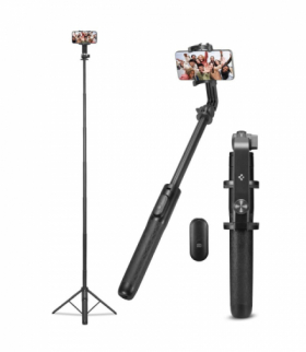 Spigen S560W Bluetooth selfie stick tripod czarny TFO BRA013856