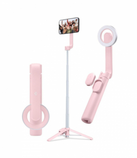Spigen selfie stick S570W tripod MagSafe z Bluetooth różowy TFO BRA013875