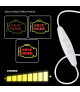Neon PLEXI LED CHECK ENGINE żółto czerwony NNE21 TFO Neolia RTV100477