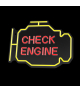 Neon PLEXI LED CHECK ENGINE żółto czerwony NNE21 TFO Neolia RTV100477
