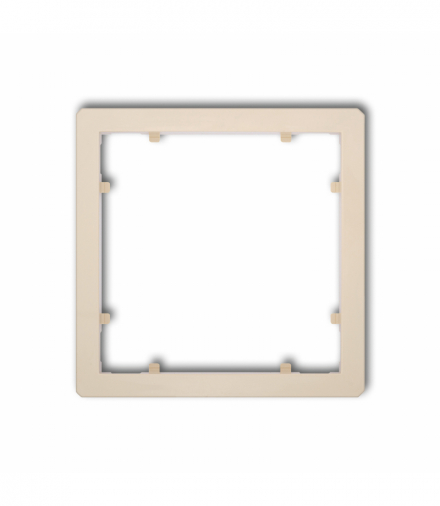 prod. uzupełniające Adapter do standardu 55x55 mm Beżowy Karlik 1DA-55