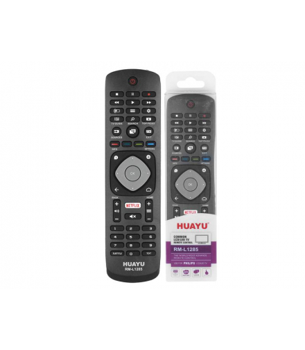 Pilot do TV Philips LCD/LED, Netflix, RM-L1285. LXH1285