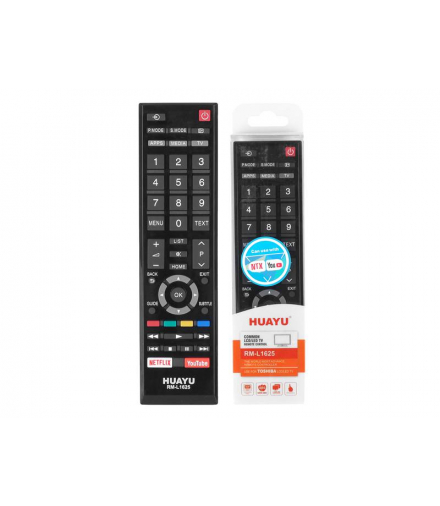 Pilot do TV LCD/LED Toshiba RM-L1625 NETFLIX,YOUTUBE. LXH1625