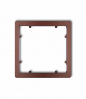 prod. uzupełniające Adapter do standardu 55x55 mm Brązowy metalik Karlik 9DA-55