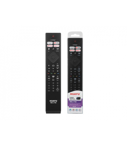 Pilot do TV LCD/LED Philips RM-L1760 SMART, NETFLIX, YOUTUBE, RAKUTEN, funkcja ambilight LXH1760