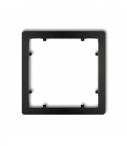 Adapter do standardu 55x55 mm Czarny mat Karlik 12DA-55