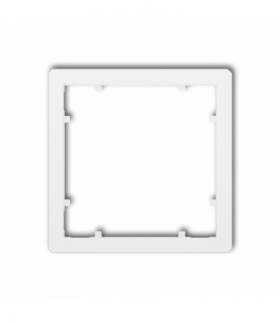 Adapter do standardu 55x55 mm Biały mat Karlik 25DA-55