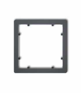 Adapter do standardu 55x55 mm Grafitowy mat Karlik 28DA-55